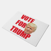 Abstimmung über Trump Fußmatte (Schrägansicht)