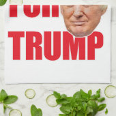 Abstimmung über Trump Geschirrtuch (Gefaltet)