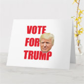 Abstimmung über Trump Karte (Gelbe Blume)
