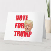 Abstimmung über Trump Karte (Rückseite)