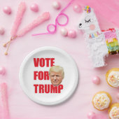 Abstimmung über Trump Pappteller (Party)