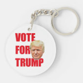 Abstimmung über Trump Schlüsselanhänger (Rückseite)