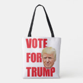 Abstimmung über Trump Tasche (Rückseite)