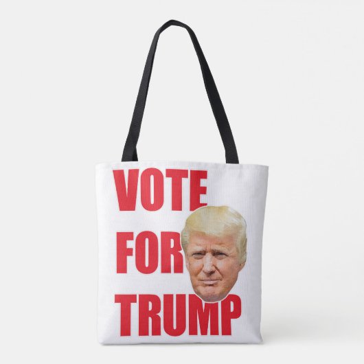 Abstimmung über Trump Tasche (Rückseite)