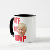 Abstimmung über Trump Tasse (Vorderseite Links)