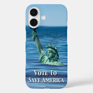 Abstimmung, um Amerika diese Wahl Retten iPhone 16 Hülle