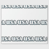 Abstimmung USA Geschenkpapier (Flach)