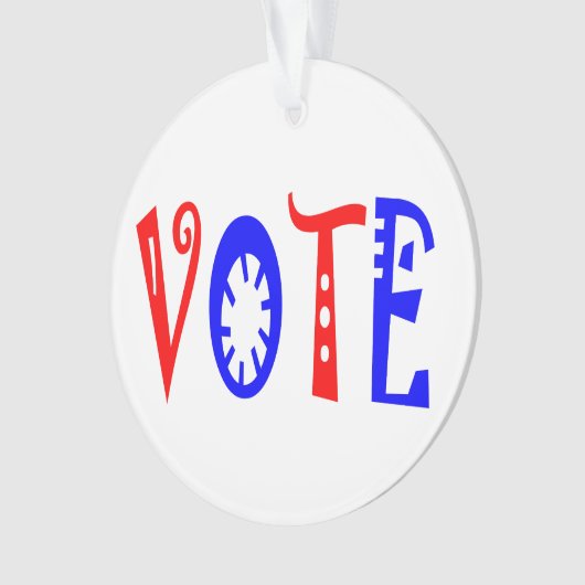 ABSTIMMUNG USA ORNAMENT (Vorderseite)