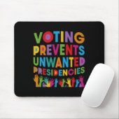 Abstimmung verhindert unerwünschte Präsidentengesc Mousepad (Mit Mouse)