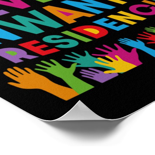 Abstimmung verhindert unerwünschte Präsidentengesc Poster (Ecke)