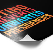 Abstimmung verhindert unerwünschte Präsidentschaft Fotodruck (Ecke)