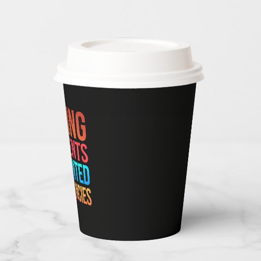 Abstimmung verhindert unerwünschte Präsidentschaft Pappbecher (Links)