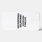 Abstimmung verhindert ungewollte Präsidentenüberga Case-Mate iPhone Hülle (Rückseite (Horizontal))