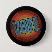 ABSTIMMUNG VINTAG BUTTON (Vorderseite)