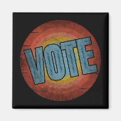 ABSTIMMUNG VINTAG MAGNET (Vorne)