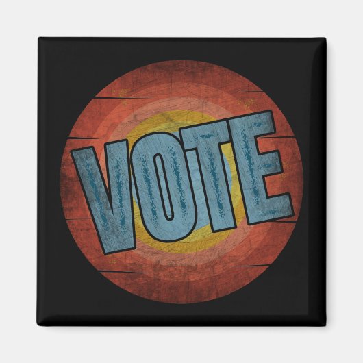 ABSTIMMUNG VINTAG MAGNET (Vorne)