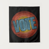 ABSTIMMUNG VINTAG WANDTEPPICH (Vorderseite)