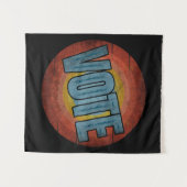 ABSTIMMUNG VINTAG WANDTEPPICH (Vorderseite (Horizontal))