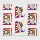 Abstimmung vor o'rourke 2024 geschenkpapier (Flach)