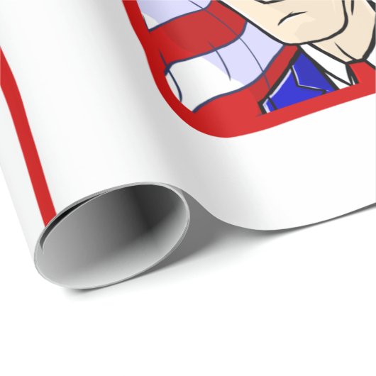 Abstimmung vor o'rourke 2024 geschenkpapier (Rolleneckpunkt)