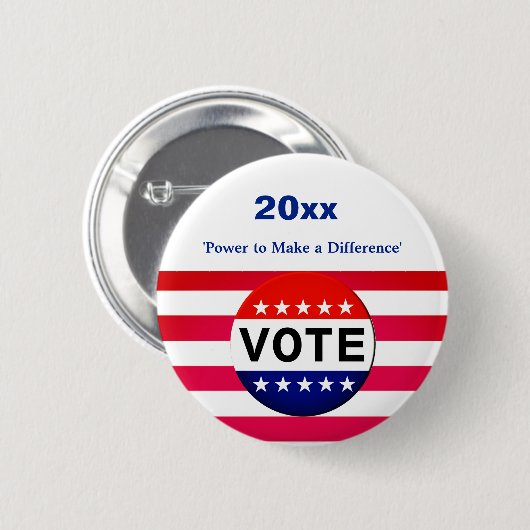 Abstimmung - Wahlkampf - Power Button (Vorne & Hinten)