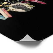 Abstimmung wie Ruth schickte dir Blume Feministin Poster (Ecke)