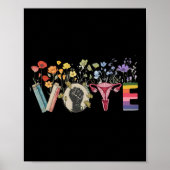 Abstimmung wie Ruth schickte dir Blume Feministin  Poster (Vorne)