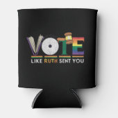 Abstimmung wie Ruth Sent you Gavel Feminists LGBbt Dosenkühler (Vorderseite)