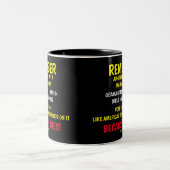 ABSTIMMUNG ZWEIFARBIGE TASSE (Mittel)