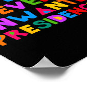 Abstimmungen verhindern unerwünschte Präsidentscha Poster (Ecke)