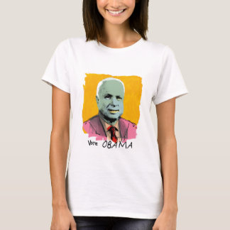 ABSTIMMUNGobama-Damen-Spaghetti-Spitze T-Shirt