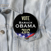 Abstimmungs-Barack Obama 2012 Kampagnen-Knopf Button (Beispiel)
