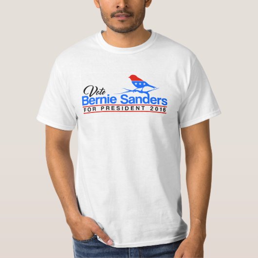 Abstimmungs-Bernie-Sandpapierschleifmaschine-T - T-Shirt (Vorderseite)