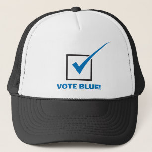Abstimmungs-Blau Truckerkappe