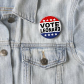 Abstimmungs-Leonard-Knopf Button (Beispiel)