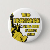 Abstimmungs-Liberalist Button (Vorderseite)