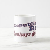 Abstimmungs-Republikaner-Tasse Kaffeetasse (Mittel)