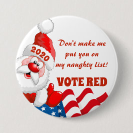 ABSTIMMUNGS-ROT - WAHLEN DES REPUBLIKANER-2020 BUTTON
