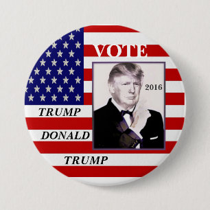 Abstimmungs-Trumpf, Donald Trump Button