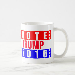 Abstimmungs-Trumpf-Präsidentschaftswahl 2016 Kaffeetasse