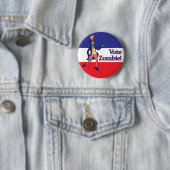 Abstimmungs-Zombie-Knopf Button (Beispiel)
