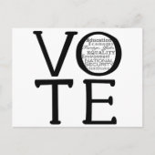 Abstimmungsfragen Postkarte (Vorderseite)