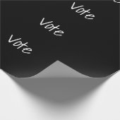 Abstimmungspapier Geschenkpapier (Ecke)