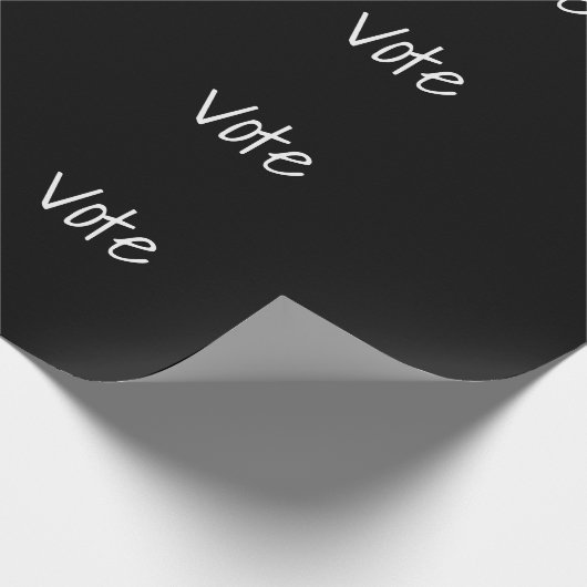 Abstimmungspapier Geschenkpapier (Ecke)