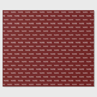 Abstimmungspapier Geschenkpapier