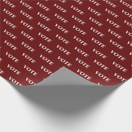 Abstimmungspapier Geschenkpapier (Ecke)