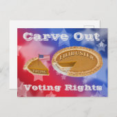 Abstimmungsrechte Filibuster Carve-Out Postkarte (Vorne/Hinten)
