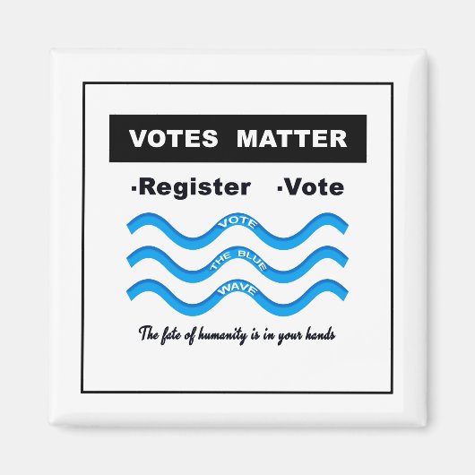 Abstimmungssache Magnet (Vorne)