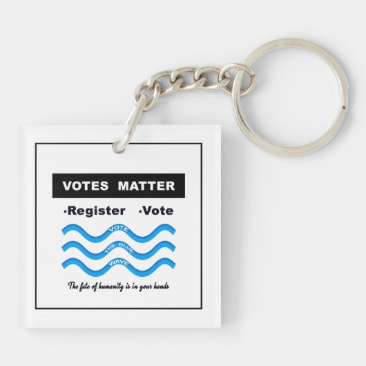 Abstimmungssache Schlüsselanhänger (Rückseite)