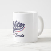 Abstimmungstafpografie - Wahl Jumbo-Tasse (Vorderseite Rechts)